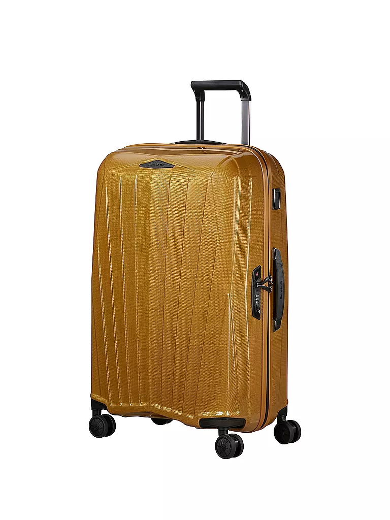 SAMSONITE | Trolley 69cm MAJOR-LITE SPINNER saffron yellow | schwarz