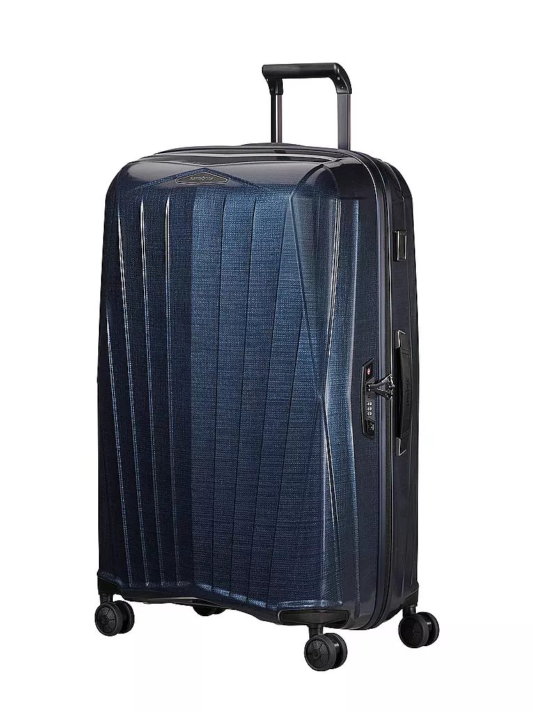 SAMSONITE | Trolley 77cm MAJOR-LITE SPINNER midnight blue | schwarz