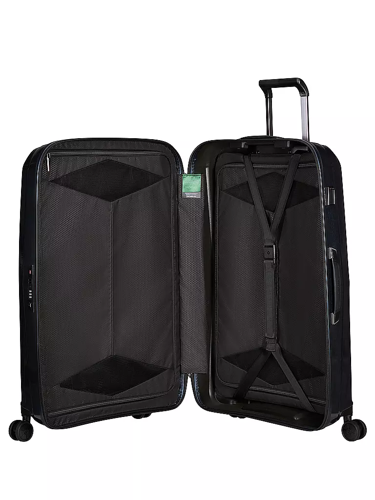 SAMSONITE | Trolley 77cm MAJOR-LITE SPINNER midnight blue | schwarz