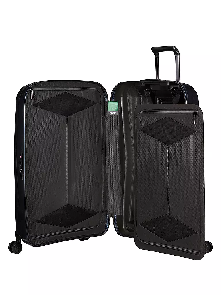 SAMSONITE | Trolley 77cm MAJOR-LITE SPINNER midnight blue | schwarz