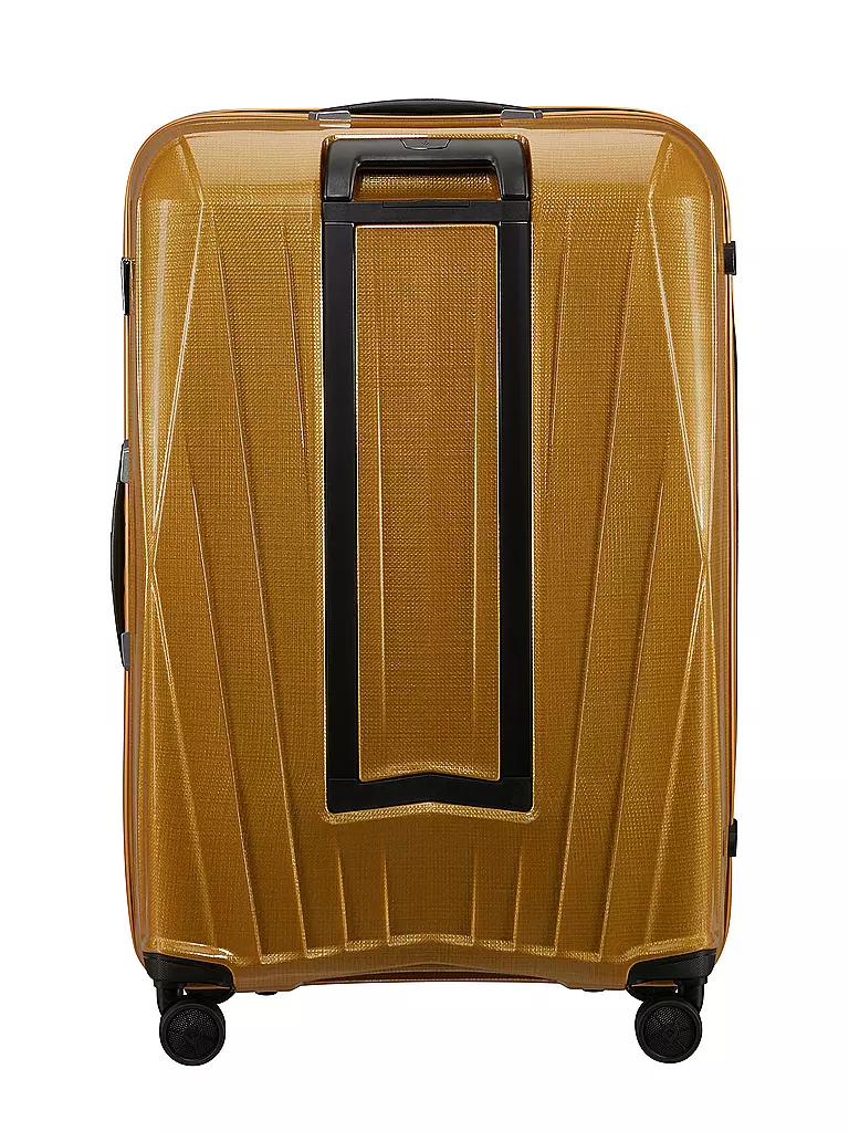 SAMSONITE | Trolley 77cm MAJOR-LITE SPINNER saffron yellow | schwarz