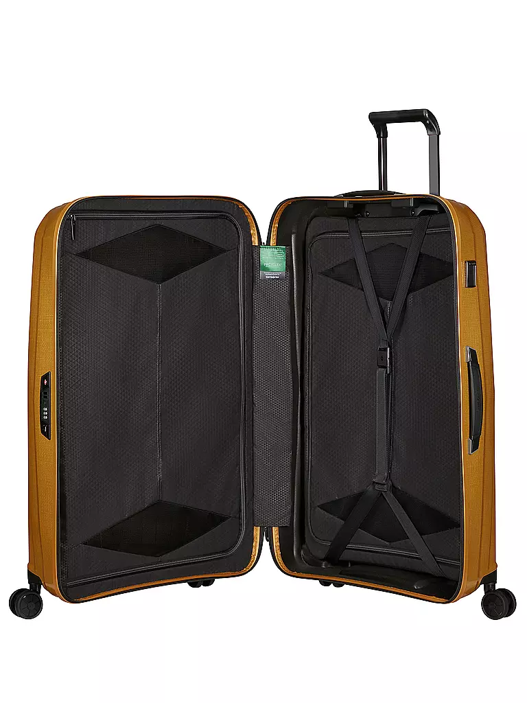 SAMSONITE | Trolley 77cm MAJOR-LITE SPINNER saffron yellow | gelb