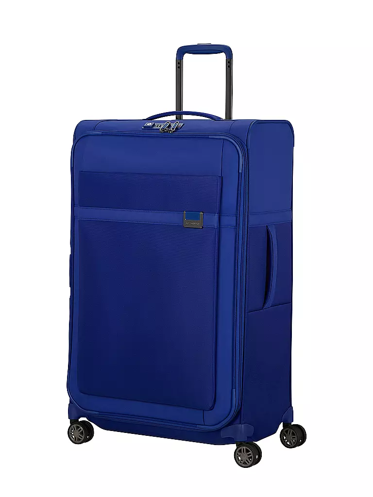 SAMSONITE | Trolley AIREA SPINNER 78cm erweiterbar nautical blue | rot