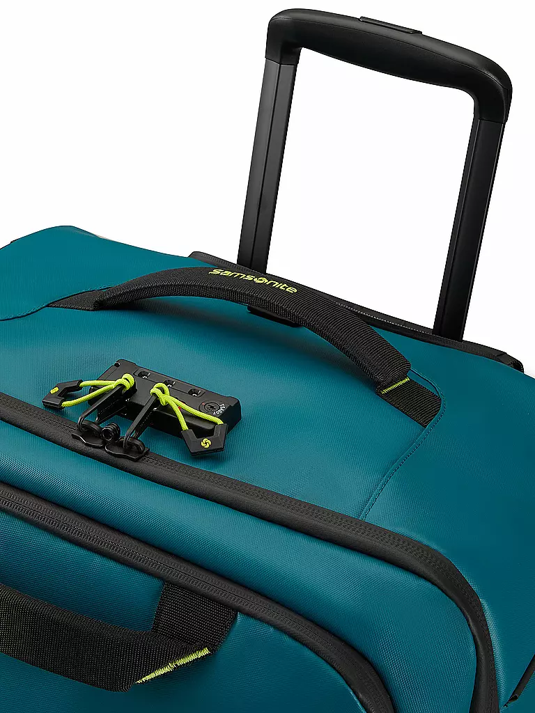 SAMSONITE | Trolley ECODIVER 79 Petrol Blue / Lime | petrol