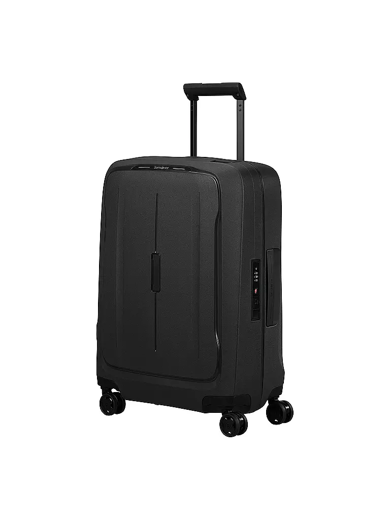 SAMSONITE | Trolley ESSENS SPINNER 55cm graphite | hellblau