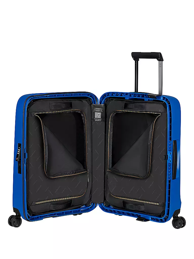 SAMSONITE | Trolley ESSENS SPINNER 55cm nautical blue | orange