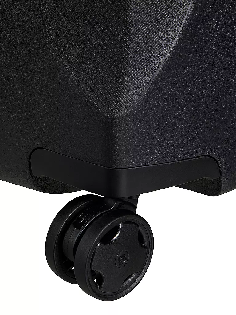 SAMSONITE | Trolley ESSENS SPINNER 69cm charcoal/red | Schwarz