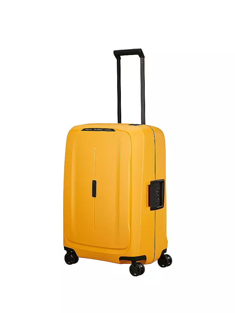 SAMSONITE | Trolley ESSENS SPINNER 69cm radiant yellow | hellblau