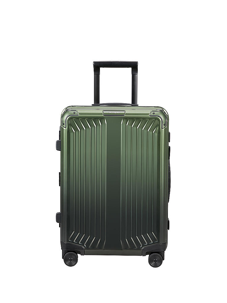 SAMSONITE | Trolley Lite-Box Alu™ 55cm Gradient  Green | dunkelgrün