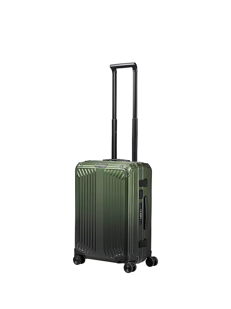 SAMSONITE | Trolley Lite-Box Alu™ 55cm Gradient  Green | dunkelgrün