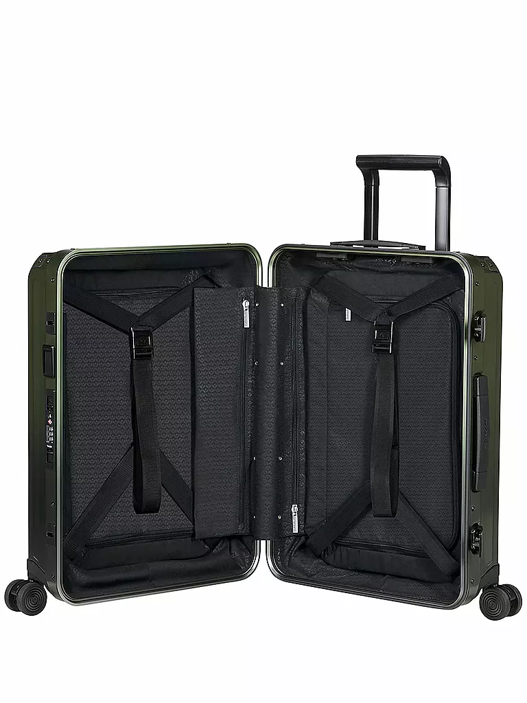 SAMSONITE | Trolley Lite-Box Alu™ 55cm Gradient  Green | dunkelgrün