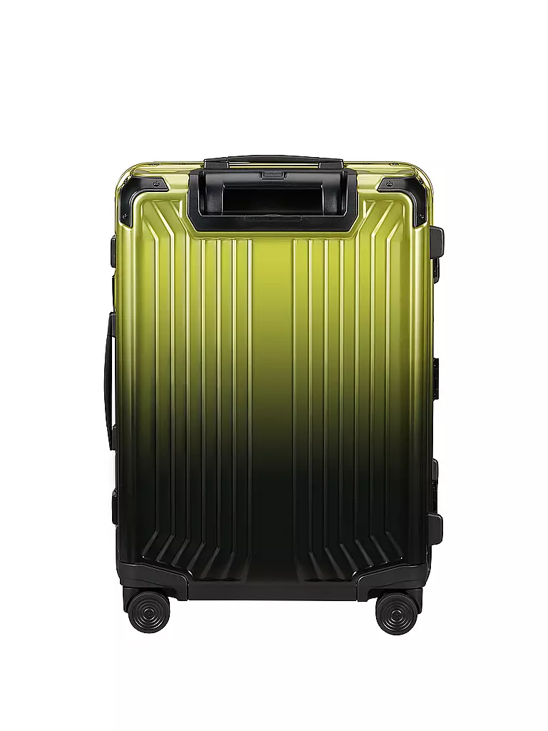 SAMSONITE | Trolley Lite-Box Alu™ 55cm Gradient  Lime | silber