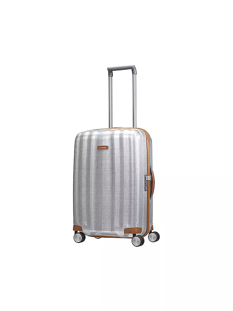 SAMSONITE | Trolley LITE-CUBE DLX SPINNER 68cm (61243 1004 Aluminium) | silber