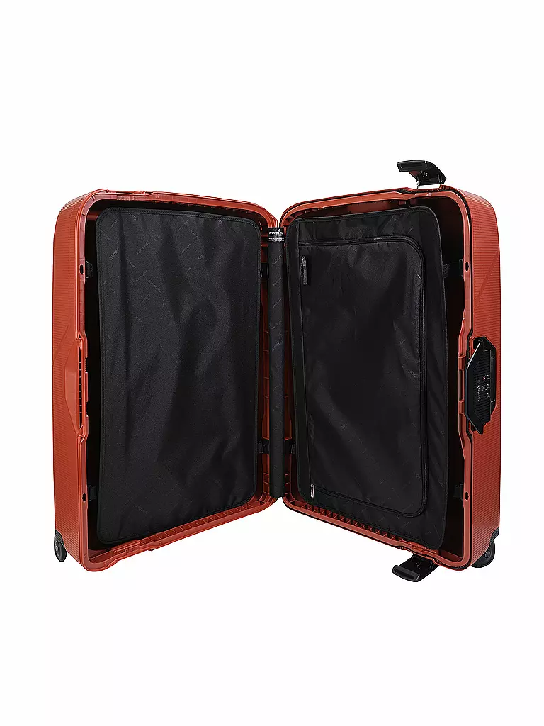 SAMSONITE | Trolley MAGNUM ECO SPINNER 75cm maple orange  | rot