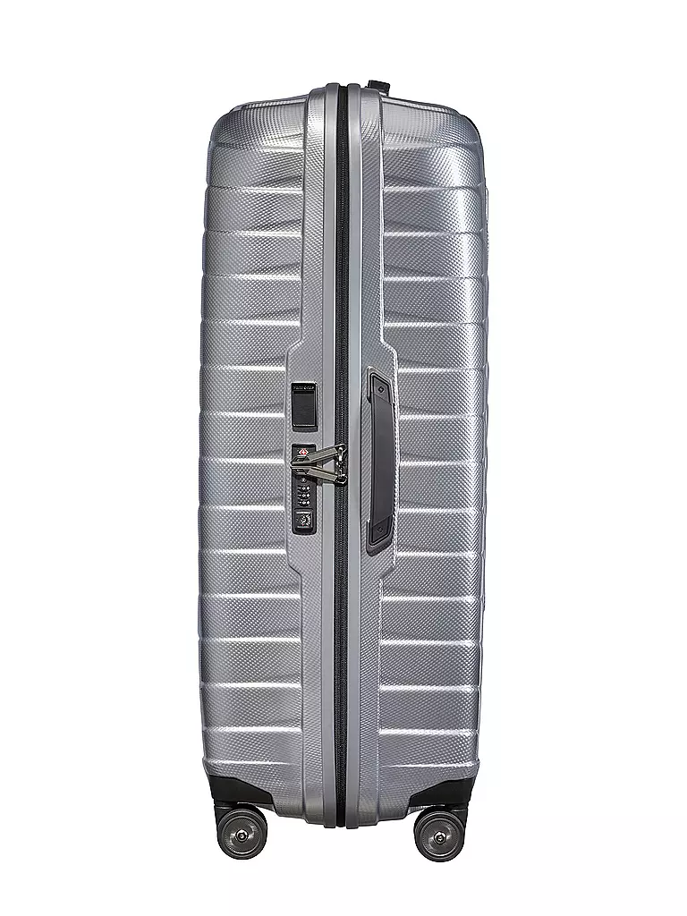 SAMSONITE | Trolley mit 4 Rollen PROXIS 81cm Silver | schwarz