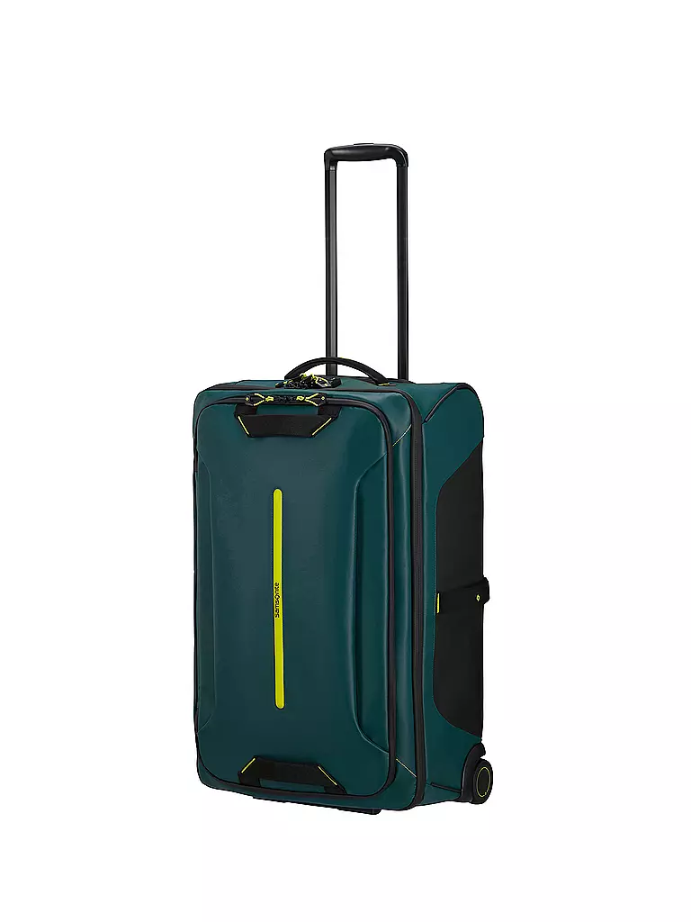 SAMSONITE | Trolley mit Rollen Ecodiver 67cm Dark Teal/Lime | blau
