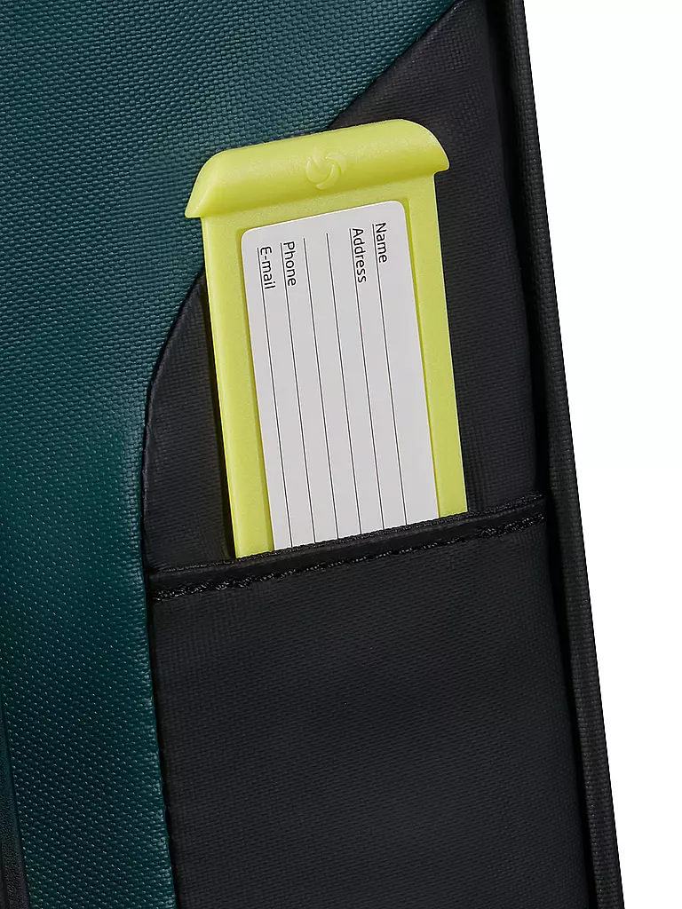 SAMSONITE | Trolley mit Rollen Ecodiver 67cm Dark Teal/Lime | blau