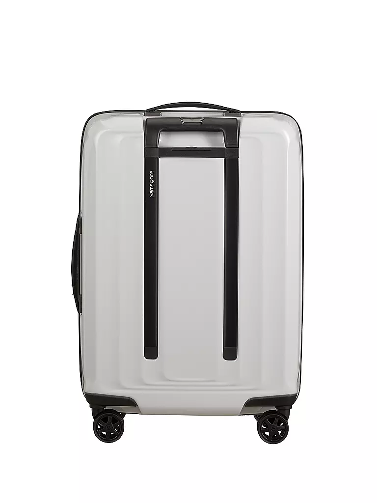 SAMSONITE | Trolley Nuon 55cm erweiterbar Metallic White | weiss