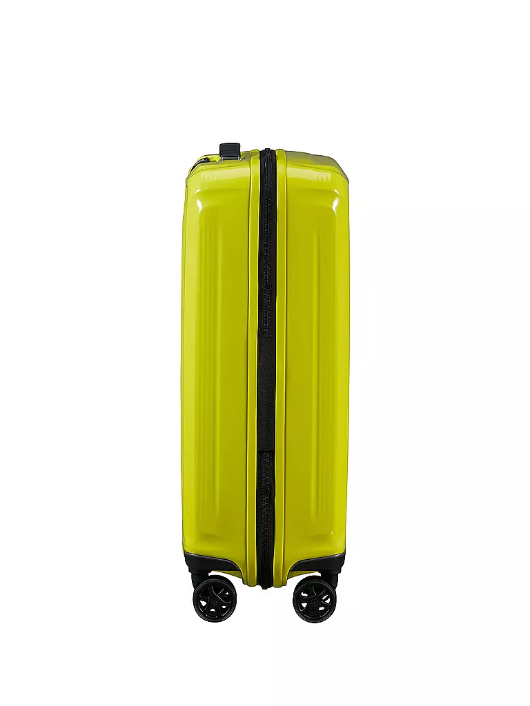 SAMSONITE | Trolley NUON SPINNER 55cm erweiterbar metallic lime  | gelb