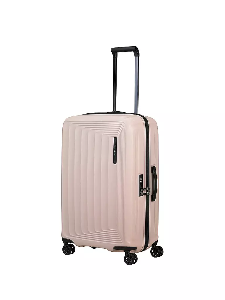 SAMSONITE | Trolley Nuon Spinner 69cm erweiterbar Matt Powder Pink | rosa