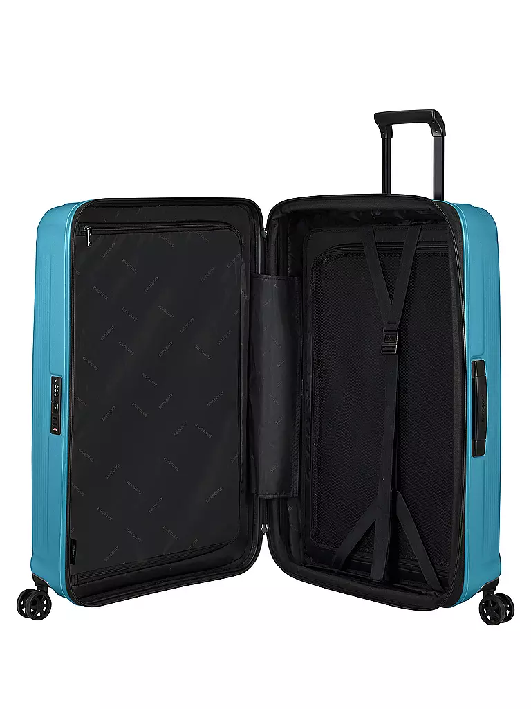 SAMSONITE | Trolley Nuon Spinner 69cm erweiterbar Metallic Ocean Blue | türkis