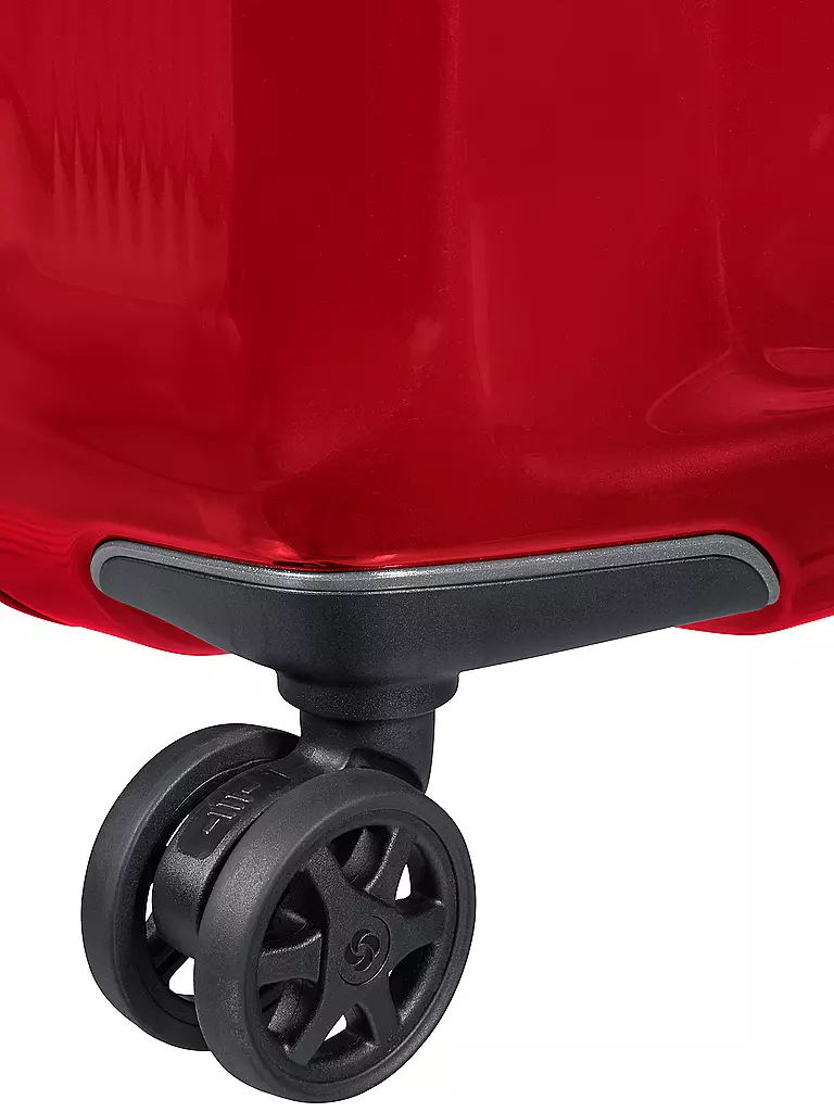 SAMSONITE | Trolley Nuon Spinner 69cm erweiterbar Metallic Red | rot