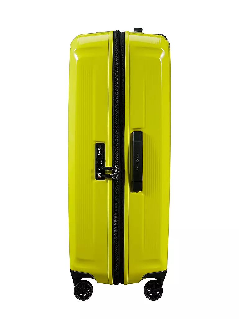 SAMSONITE | Trolley NUON SPINNER 75cm erweiterbar metallic lime | blau