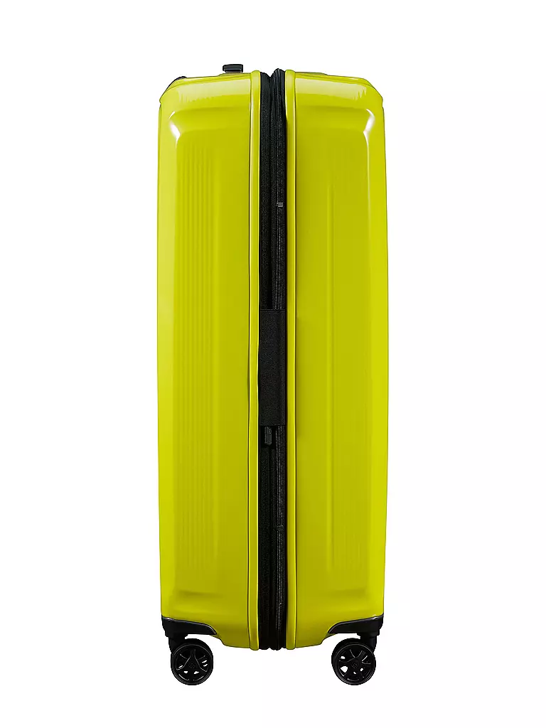 SAMSONITE | Trolley NUON SPINNER 75cm erweiterbar metallic lime | blau