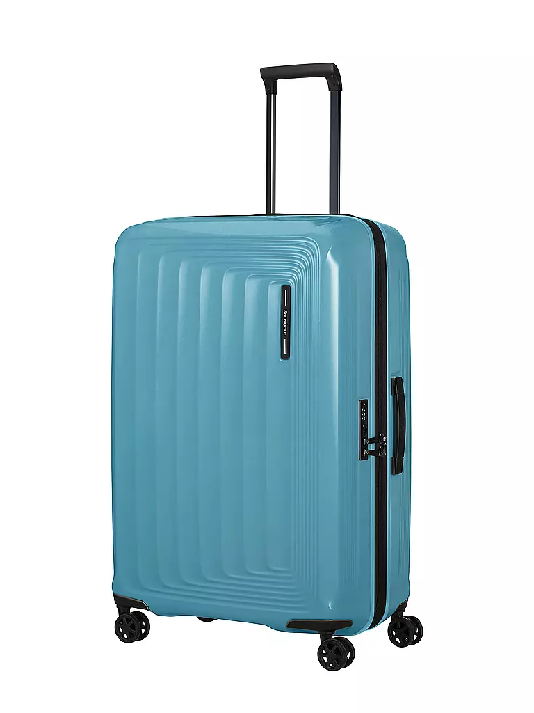 SAMSONITE | Trolley Nuon Spinner 75cm erweiterbar Metallic Ocean Blue | türkis