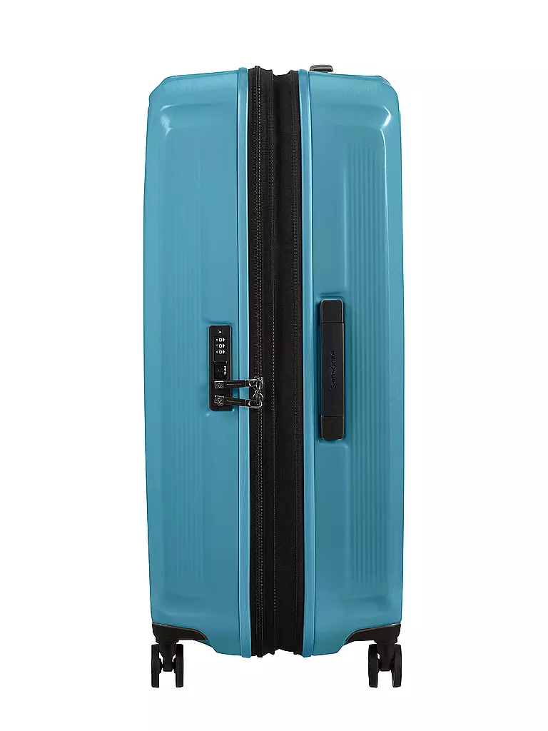 SAMSONITE | Trolley Nuon Spinner 75cm erweiterbar Metallic Ocean Blue | türkis