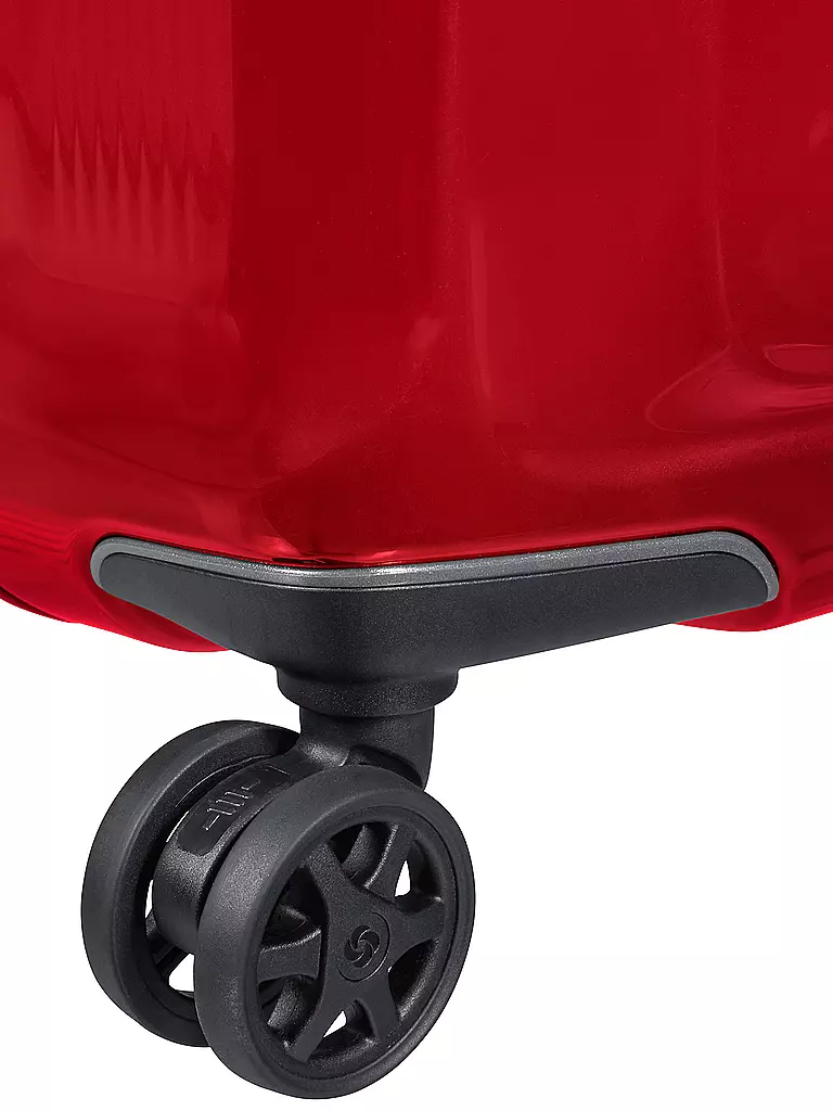 SAMSONITE | Trolley Nuon Spinner 75cm erweiterbar Metallic Red | rot