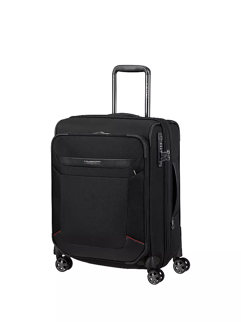 SAMSONITE | Trolley PRO-DLX 6 55cm erweiterbar Black | grün