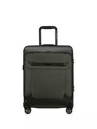 SAMSONITE | Trolley PRO-DLX 6 55cm erweiterbar Green | olive