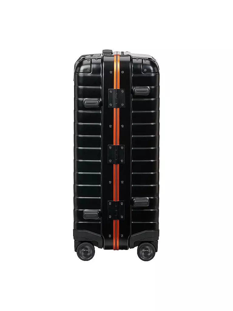 SAMSONITE | Trolley PROXIS ALU Spinner 55 graphite apricot | schwarz