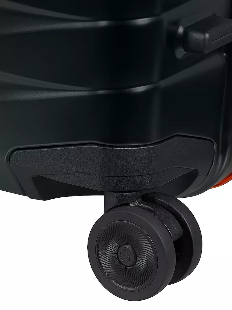 SAMSONITE | Trolley PROXIS ALU Spinner 55 graphite apricot | schwarz