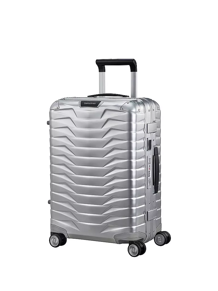 SAMSONITE | Trolley PROXIS ALU Spinner 55 | schwarz