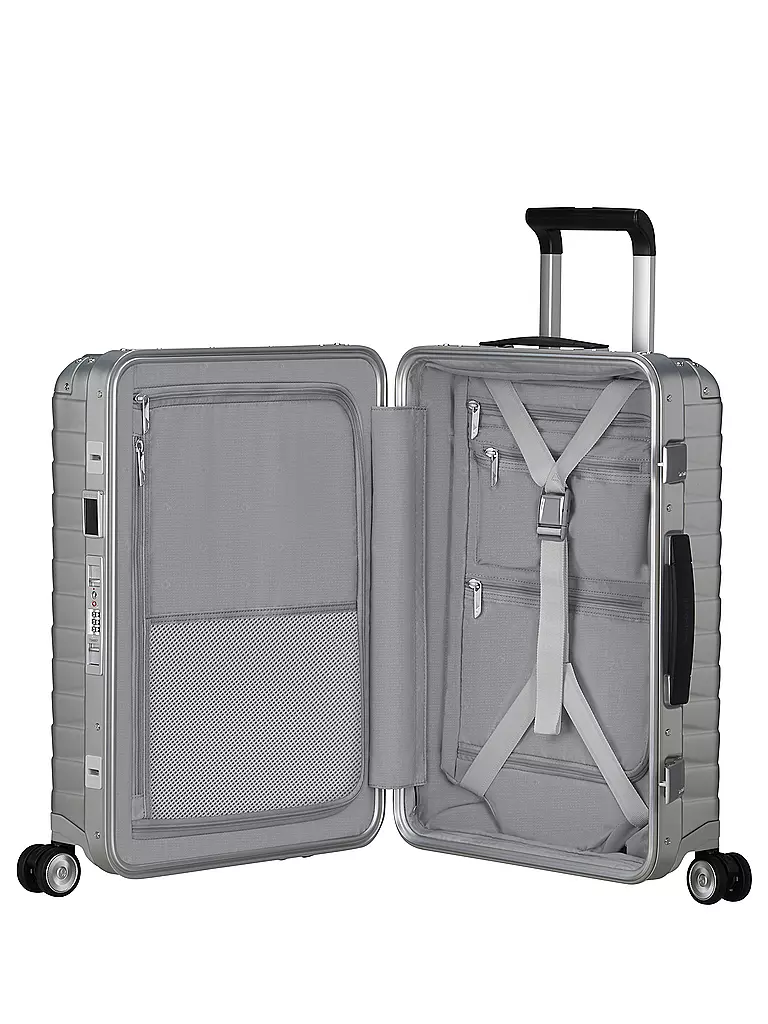 SAMSONITE | Trolley PROXIS ALU Spinner 55 | schwarz