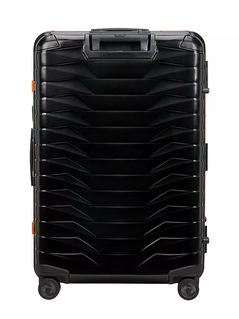 SAMSONITE | Trolley PROXIS ALU Spinner 76 Graphite Apricot | schwarz
