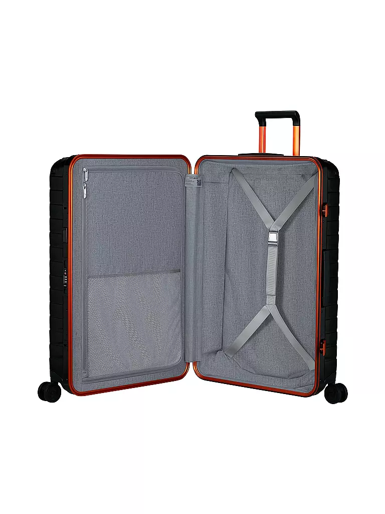 SAMSONITE | Trolley PROXIS ALU Spinner 76 Graphite Apricot | schwarz
