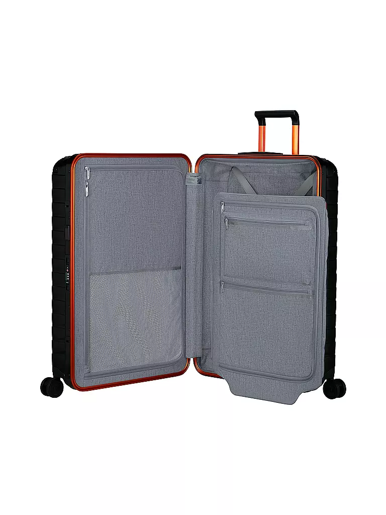 SAMSONITE | Trolley PROXIS ALU Spinner 76 Graphite Apricot | schwarz
