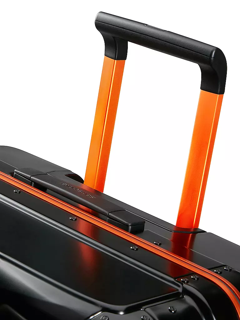 SAMSONITE | Trolley PROXIS ALU Spinner 76 Graphite Apricot | schwarz