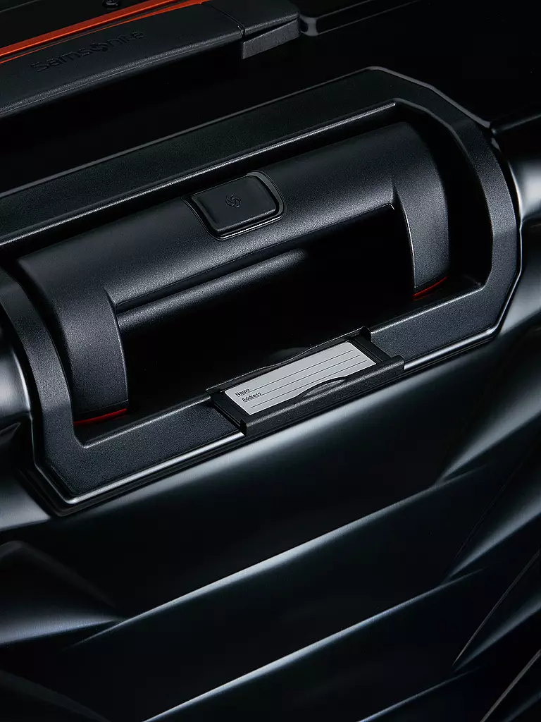 SAMSONITE | Trolley PROXIS ALU Spinner 76 Graphite Apricot | schwarz