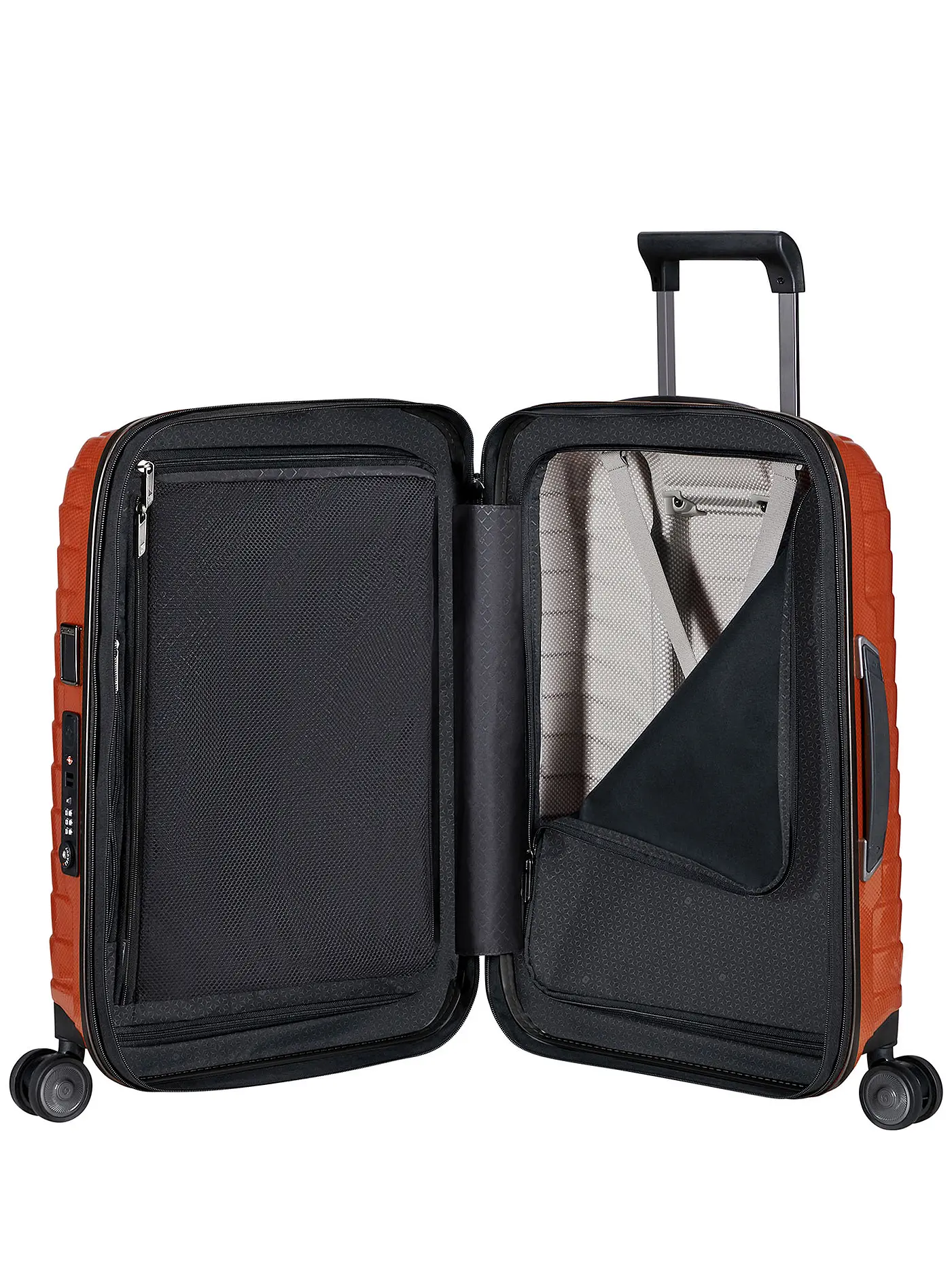 SAMSONITE | Trolley Proxis Spinner 55 erweiterbar Flame | kupfer