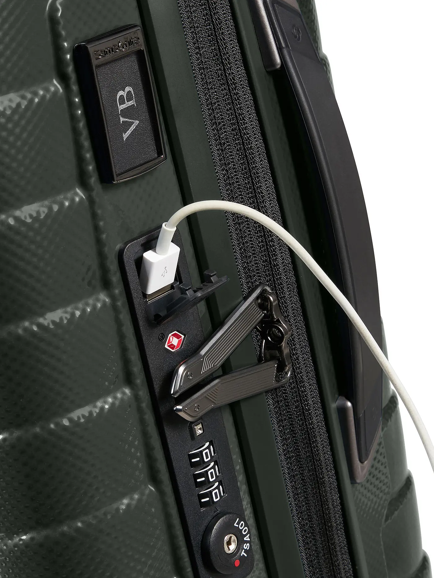 SAMSONITE | Trolley Proxis Spinner 69cm matt climbing  | dunkelgrün