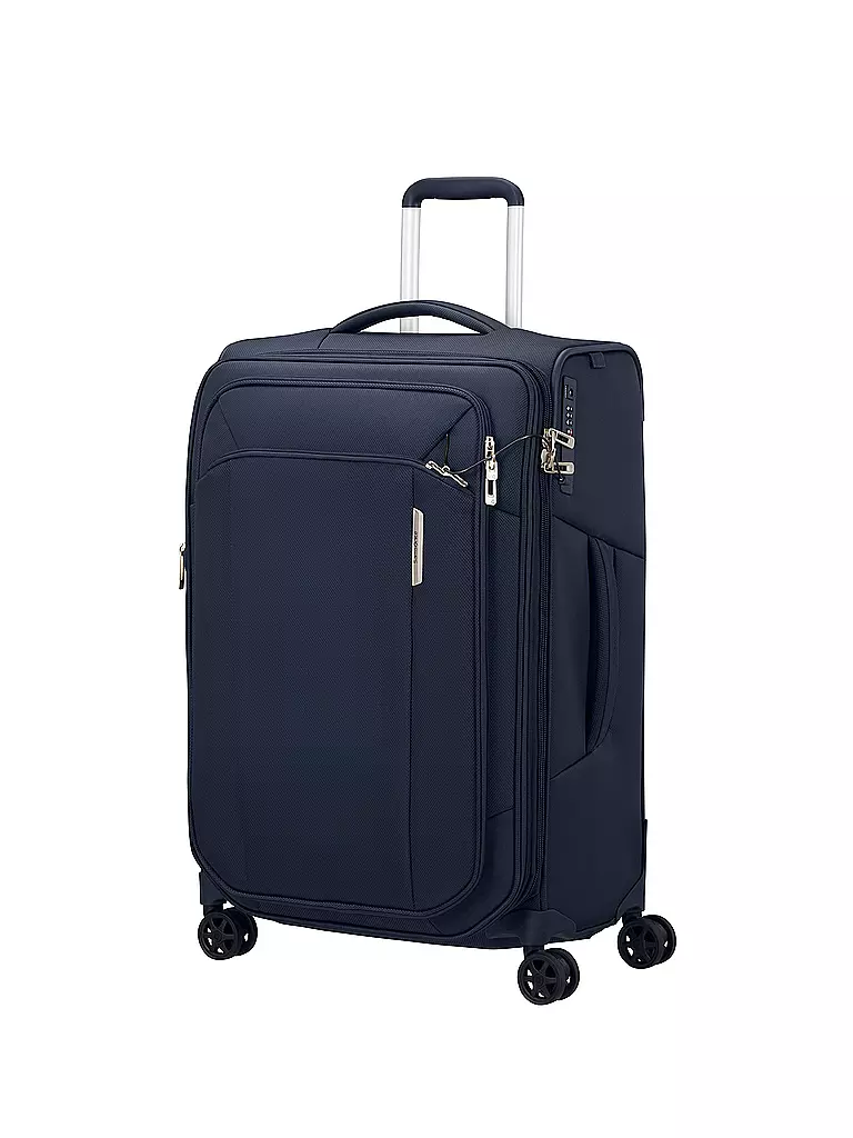 SAMSONITE | Trolley Respark 67cm Midnight Blue | schwarz