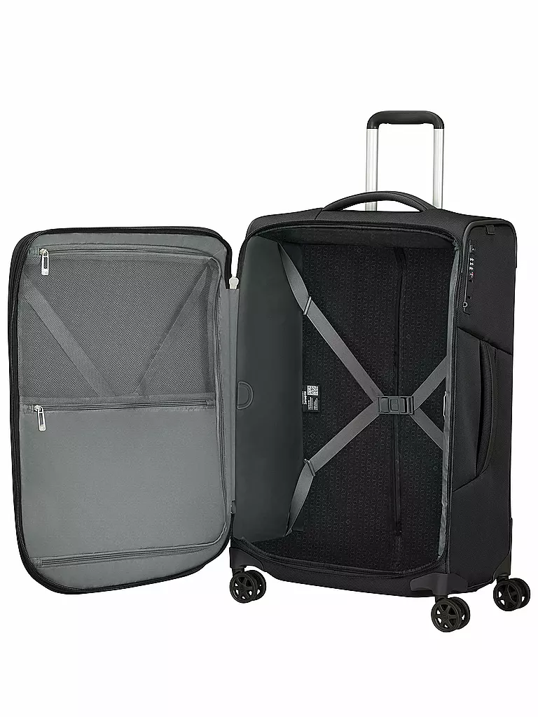 SAMSONITE | Trolley Respark 67cm Ozone Black | blau