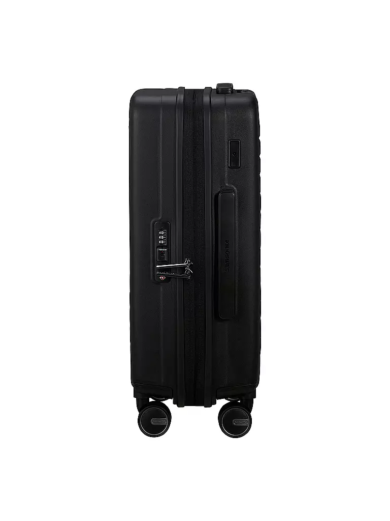 SAMSONITE | Trolley RESTACKD SPINNER 55cm erweiterbar black | Schwarz