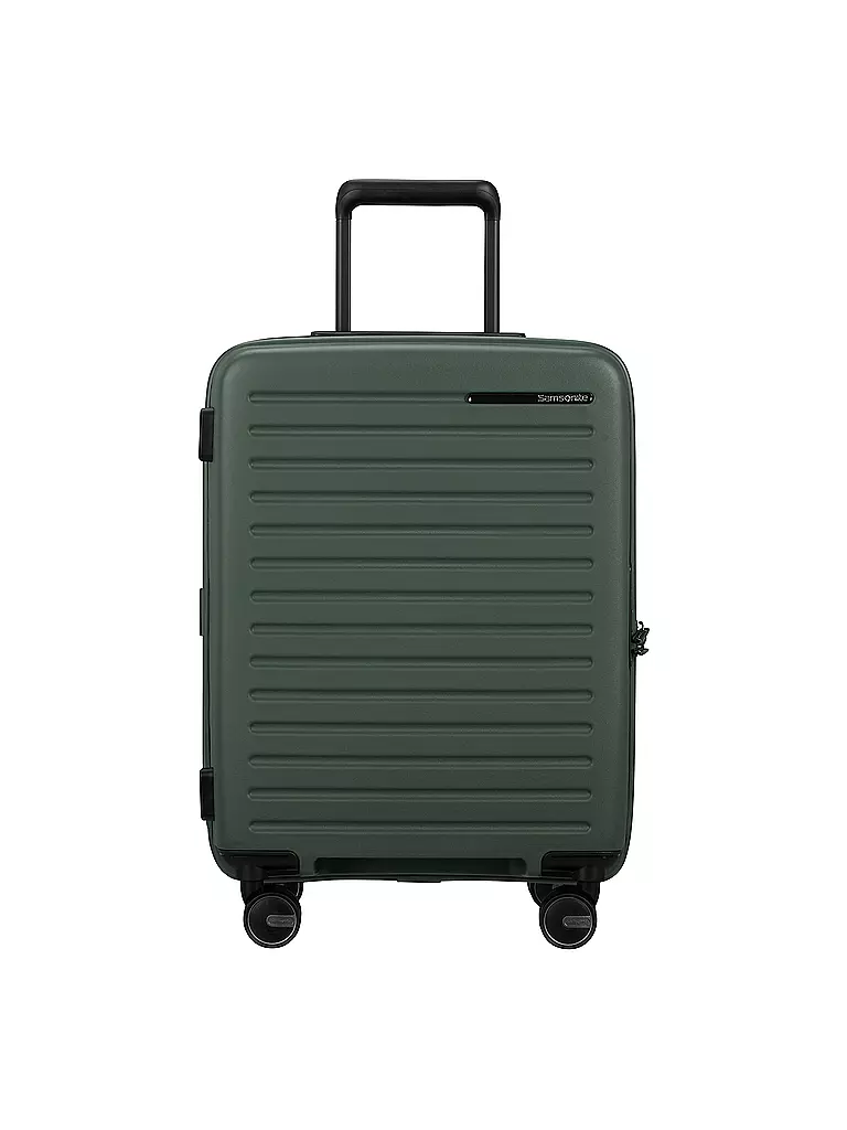 SAMSONITE | Trolley RESTACKD SPINNER 55cm erweiterbar sage | Dunkelgrün