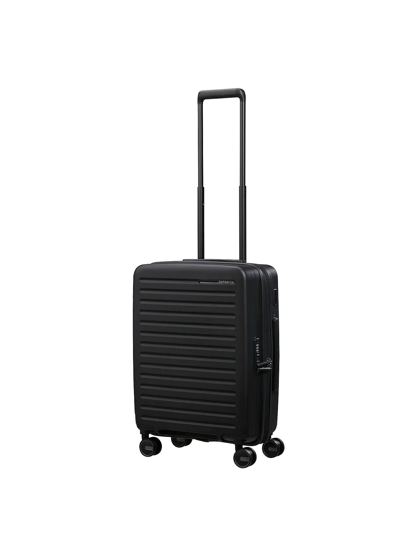 SAMSONITE | Trolley RESTACKED SPINNER 55cm erweiterbar black | schwarz