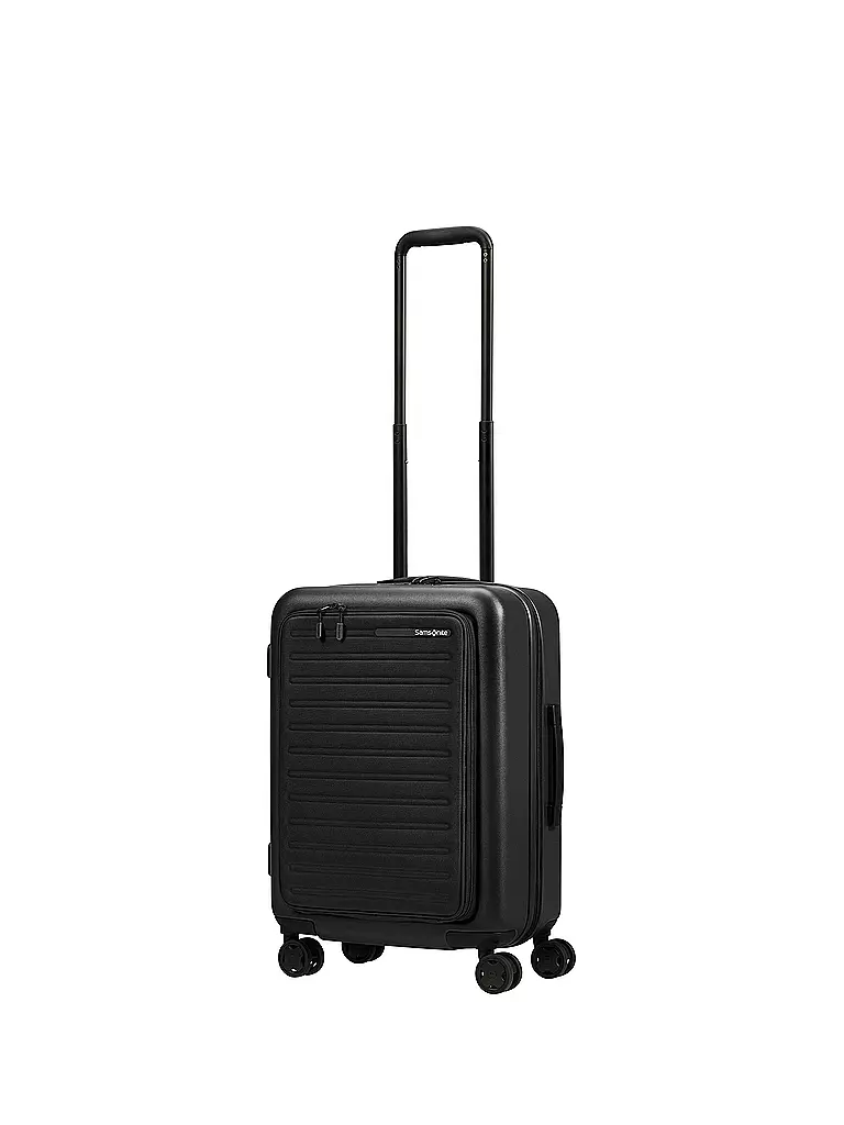 SAMSONITE | Trolley StackD Easy Access erweiterbar 55cm Black | blau